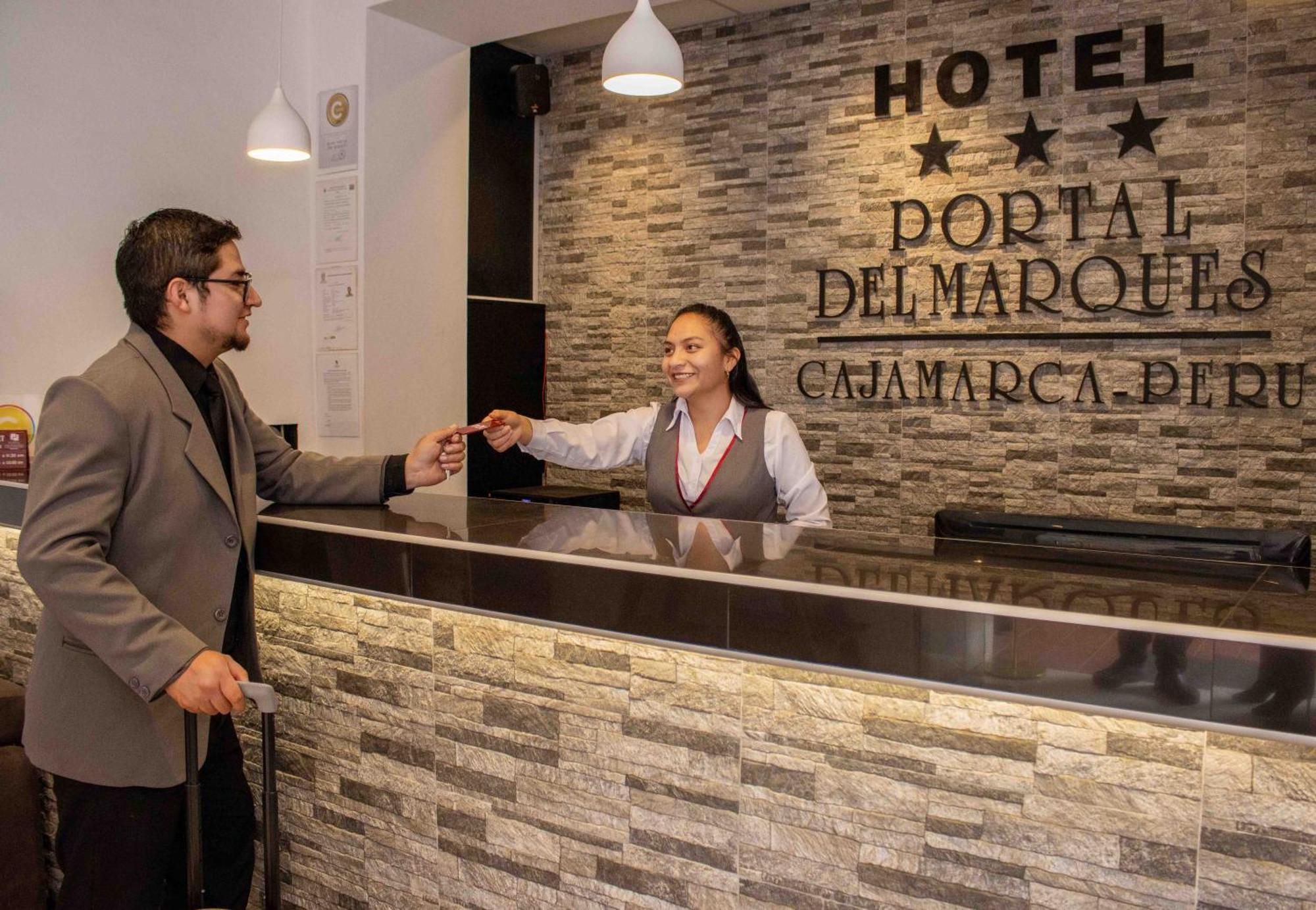 Hotel El Portal Del Marques Cajamarca Exterior foto
